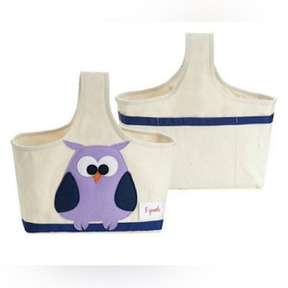 3 Sprouts Cute Animal Storage Caddy for Kids & Babies